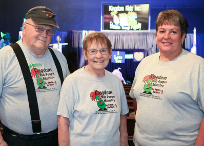 Three key team members from Kingdom Kidz